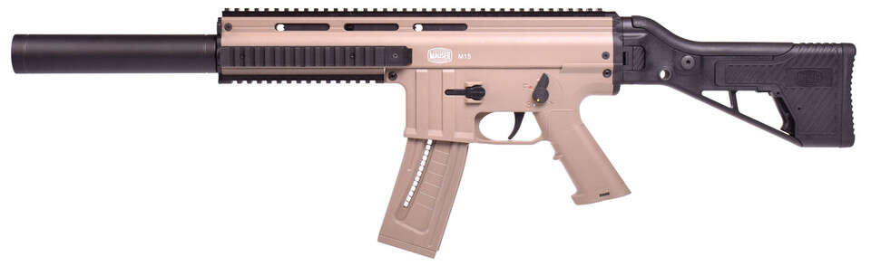 Rifles Long Guns BLG GSG ZPAP M70 50Caliber BLG MAUSER M-15 SD TAN FAKE SUPPRESSOR 10RD • Model: ZPAP M70